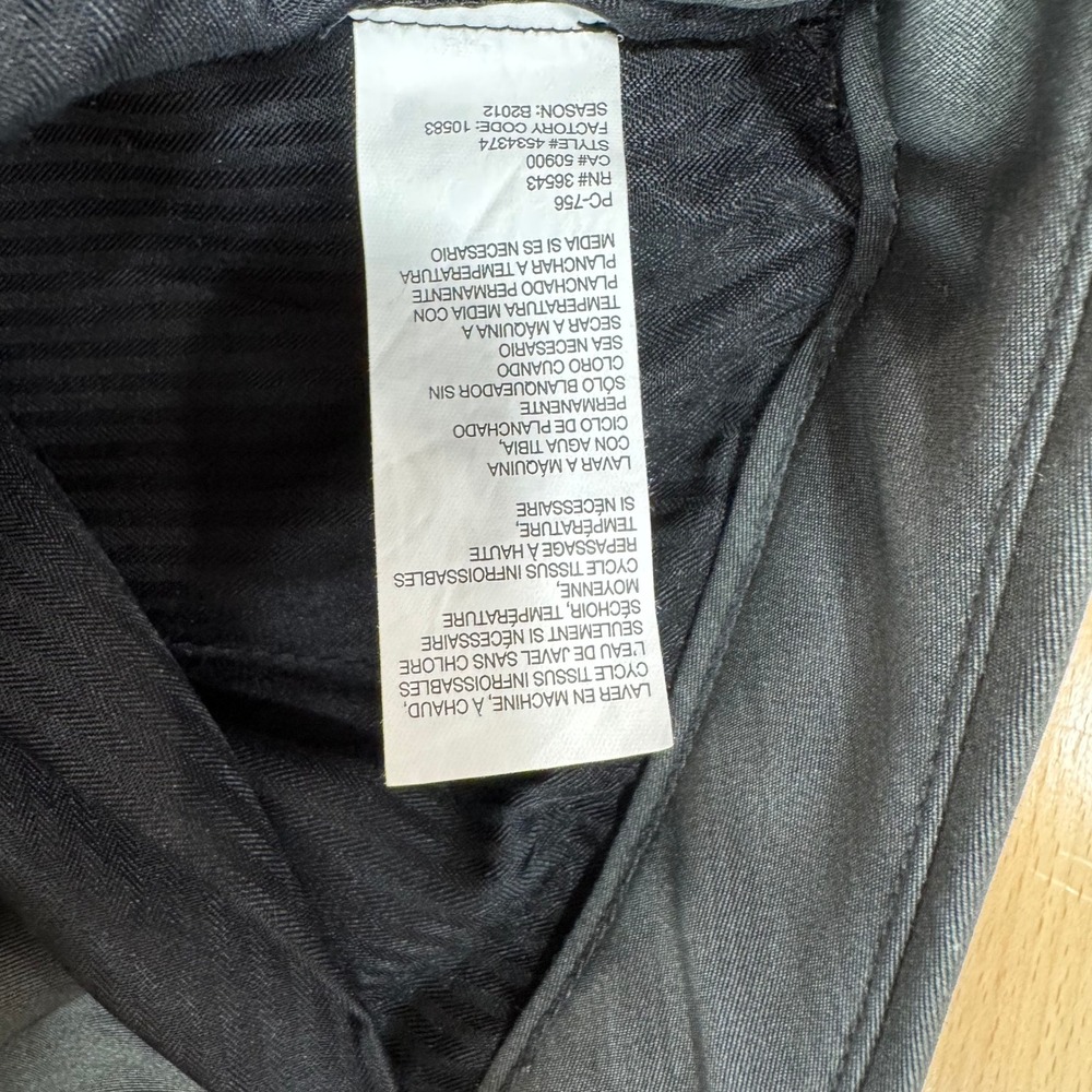 IZOD Mens Gray Dress Pants 36x34 Trousers Business Casual Work Career - Picture 4 of 4